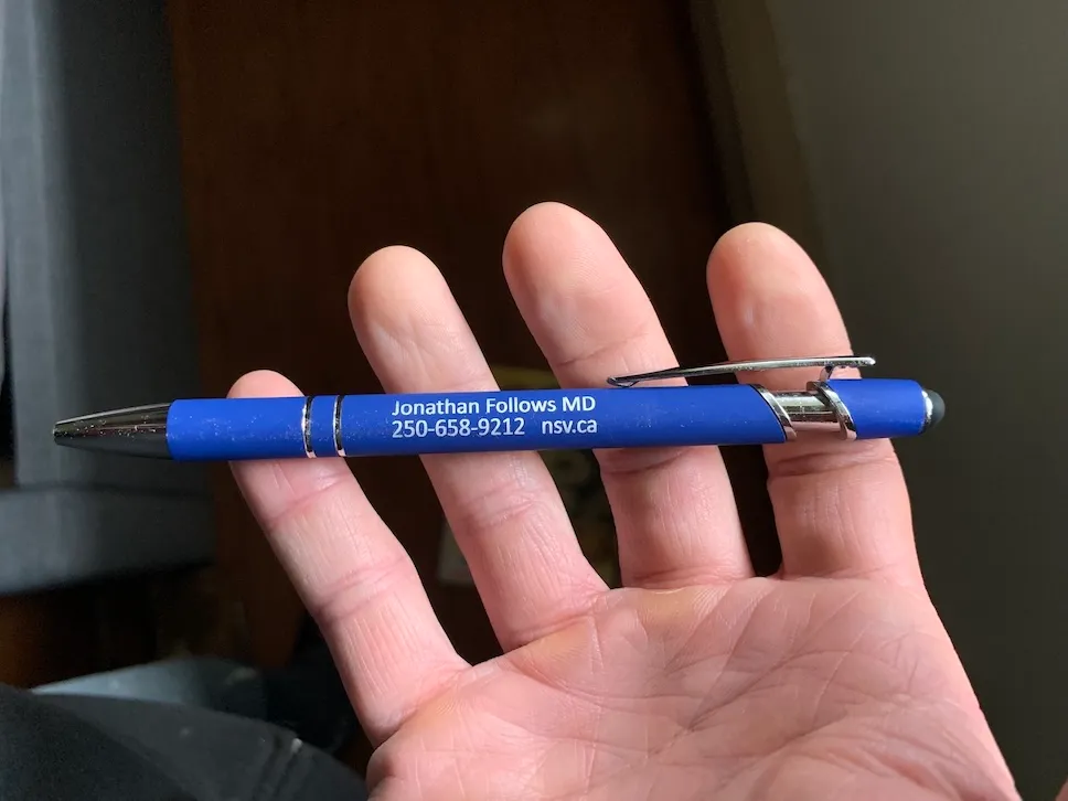 A Dr Follows limited editing pen